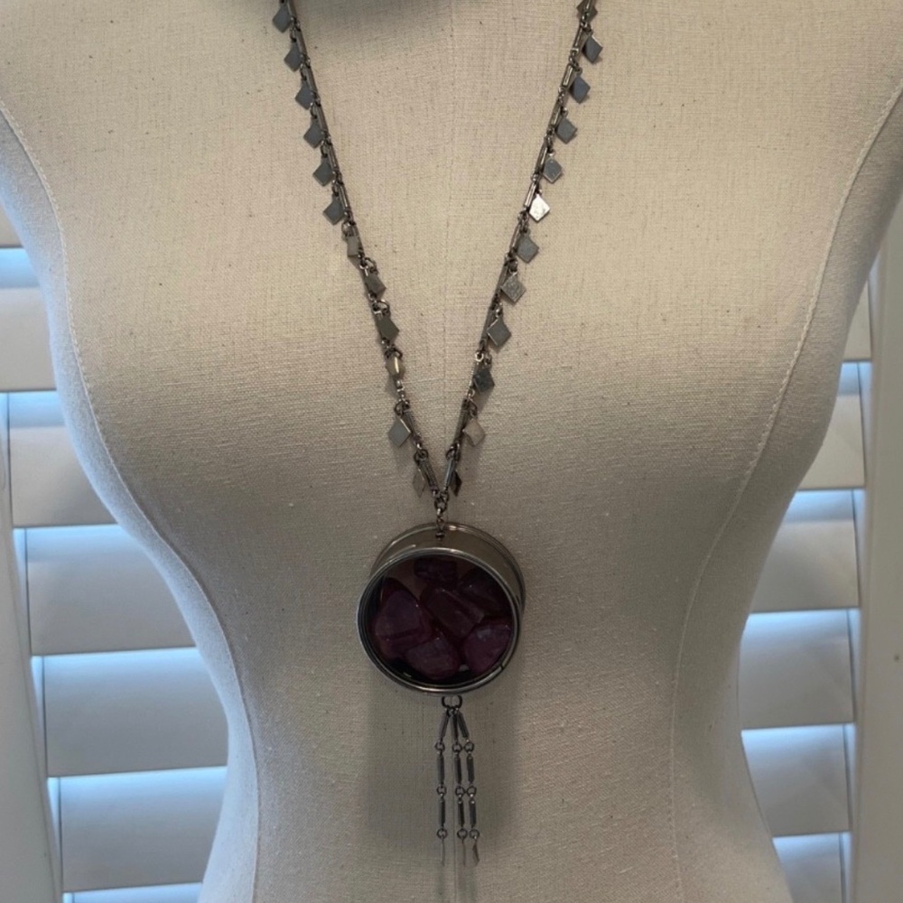 Pink Tourmaline Necklace